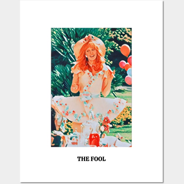 The Fool Tarot Card - Shelley Long Wall Art by Hoydens R Us